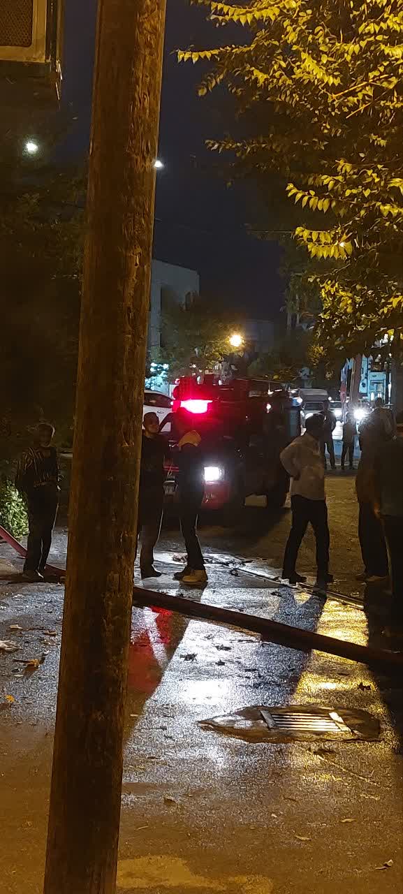 گزارش تصویری عملیات آتش نشانی گزارش تصویری عملیات آتش نشانی